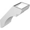 Ekena Millwork 5 1/2-in. W x 12-in. D x 16-in. H Olympic Architectural Grade PVC Knee Brace BRCP055X12X16OLY - alternate 3